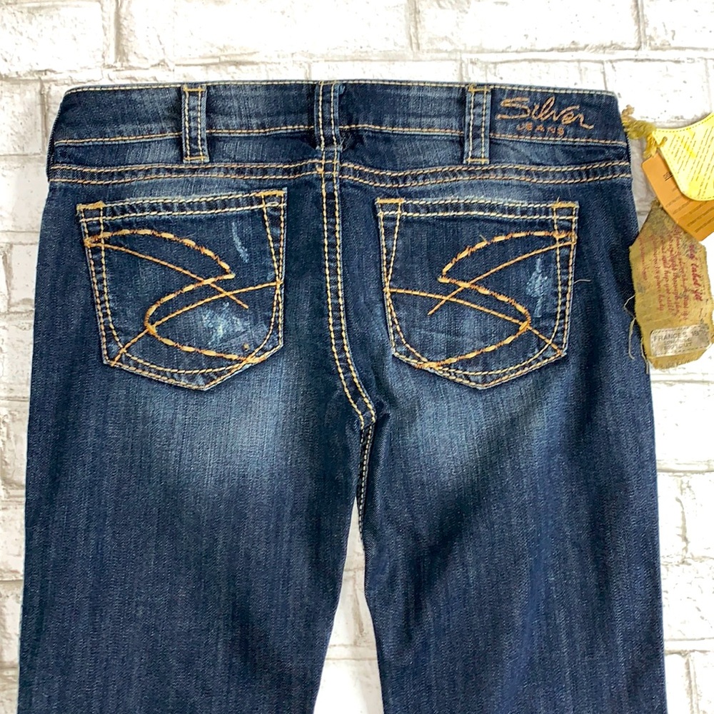 NWT Silver Jeans Francis 18” Low-rise boot cut